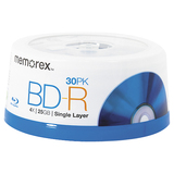 Memorex 98499 - BD-R - 4x - 25 GB - 30 Pack Spindle