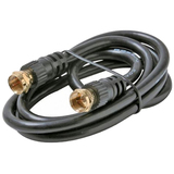 STEREN Steren BL-215-025BK Coaxial Network Cable - 25 ft - Patch Cable - Black