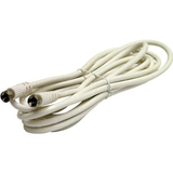 STEREN Steren BL-215-025WH Coaxial Network Cable - 25 ft - Patch Cable - White