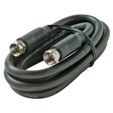 STEREN Steren BL-215-425BK Coaxial Network Cable - 25 ft - Patch Cable - Black
