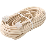 STEREN Steren BL-324-025IV Telephone Network Cable - 25 ft - Ivory