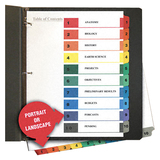 Universal Office 24804 Index Divider