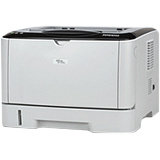Ricoh Aficio SP 3400N Laser Printer - Monochrome - Plain Paper Print - Desktop