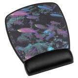 3M Mousepad-Wristrest with Precise Mousing Surface - Tropical Fish