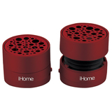SDI Technologies iHM78 2.0 Speaker System - Red