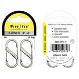 NITE IZE Nite Ize S-Biner SB1-2PK-11 Carabiner Clip