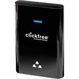 Clickfree 640 GB External Hard Drive - Black