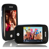 XOVision EM608VID 8 GB Black Flash Portable Media Player