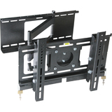 Diamond PSW700AT Double Hinge Swivel Articulating Wall Mount (23-37" to 165lbs) - Steel - 165 lb - Black