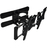 Diamond PSW976S Double Hinge/Dual Arm Articulating Wall Mount (32-50" to 132lbs) - Steel - 132 lb - Black