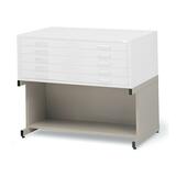 Mayline C-Files 7878 High Base with Bookshelf MLN7878D5