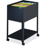Mayline Mobilizers 9P600 Mobile Letter Size File Cart MLN9P600BLK
