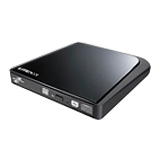 PLDS eSAU208 DVD-Writer - Black - Retail - External
