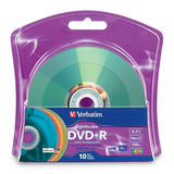 Verbatim 96941 DVD Recordable Media - DVD+R - 16x - 4.70 GB - 10 Pack Blister Pack
