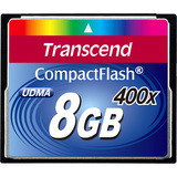 TRANSCEND INFORMATION Transcend TS8GCF400 8 GB CompactFlash (CF) Card