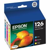 Epson DURABrite 126 Ink Cartridge - Cyan, Magenta, Yellow - T126520S