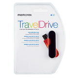 Memorex TravelDrive 98150 Flash Drive - 4 GB