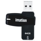 IMATION Imation 64GB Swivel USB 2.0 Flash Drive