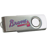Centon DataStick Swivel MLB Atlanta Braves Edition Flash Drive - 4 GB