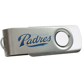 Centon DataStick Swivel MLB San Diego Padres Flash Drive - 1 GB