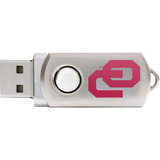 Centon DataStick Twist Collegiate University of Oklahoma Flash Drive - 2 GB