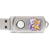Centon DataStick Twist Collegiate Louisiana State University Flash Drive - 4 GB