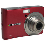 Polaroid i1437 14 Megapixel Compact Camera - Red