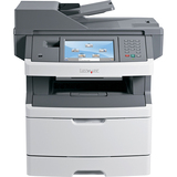 Lexmark X466DE Laser Multifunction Printer - Monochrome - Plain Paper Print - Desktop