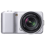 Sony alpha NEX-3 14.2 Megapixel Mirrorless Camera - 18 mm - 55 mm - Silver NEX3KS