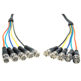COMPREHENSIVE Comprehensive Pro AV/IT Series 5 BNC plugs each end RGBHV Video Cable 25ft