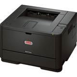 OKIDATA Oki B411DN LED Printer - Monochrome - 2400 x 600 dpi Print - Plain Paper Print - Desktop