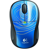 Logitech M305 Mouse - Optical Wireless - Blue
