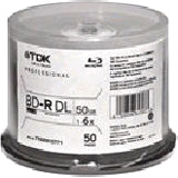 Imation 61707 Blu-ray Recordable Media - BD-R - 6x - 50 GB - 50 Pack Spindle