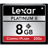 MICRON Lexar Media Platinum II LCF8GBBSBNA200 8 GB CompactFlash (CF) Card - 1 Card