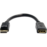 STARTECH.COM StarTech.com 6in DisplayPort Port Saver Cable - M/F