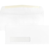 Window Business Envelope, Side, #10, White, 500/Box  MPN:36321