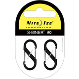 Nite Ize S-Biner SBP0-2PK-01 Carabiner Clip