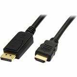 StarTech.com 6 ft DisplayPort to HDMI Cable - M/M