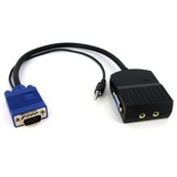 StarTech 2 Port VGA Video Splitter with Audio - USB Powered