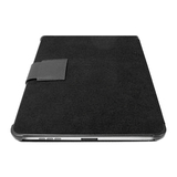 Macally BOOKSTANDB Tablet PC Case - MicroFiber - Black