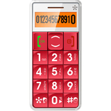 ACP - Memory Upgrades Just5- Mobile Handset GSM Compatible 'Unlocked' Red