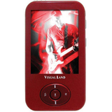 Visual Land V-Motion Pro ME-964 4 GB Red Flash Portable Media Player