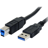 STARTECH.COM StarTech.com 3 ft Black SuperSpeed USB 3.0 Cable A to B - M/M