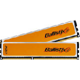 Crucial Ballistix BL2KIT12864BN1608 RAM Module - 2 GB (2 x 1 GB) - DDR3 SDRAM