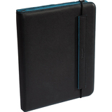 Targus Truss THZ022US Tablet PC Case - Book Fold - Leather - Black, Blue