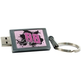 Centon DataStick Keychain NASCAR Dale Jr. Flash Drive - 8 GB - DSK8GBDJ09
