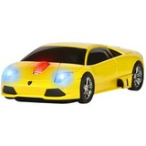 Road Mice Lamborghini Murcielago Car Mouse - Optical - Wireless - Radio Frequency - Yellow