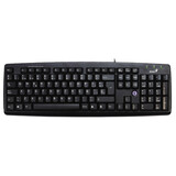 Genius KB-06XE Keyboard - Wired - Black - OEM