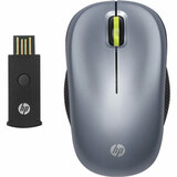 HP WX412AA Mouse - Optical Wireless - Radio Frequency - Silver