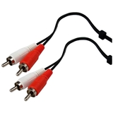 Cables Unlimited AUD-1600-06 Audio Cable - 72' - Patch Cable - Black